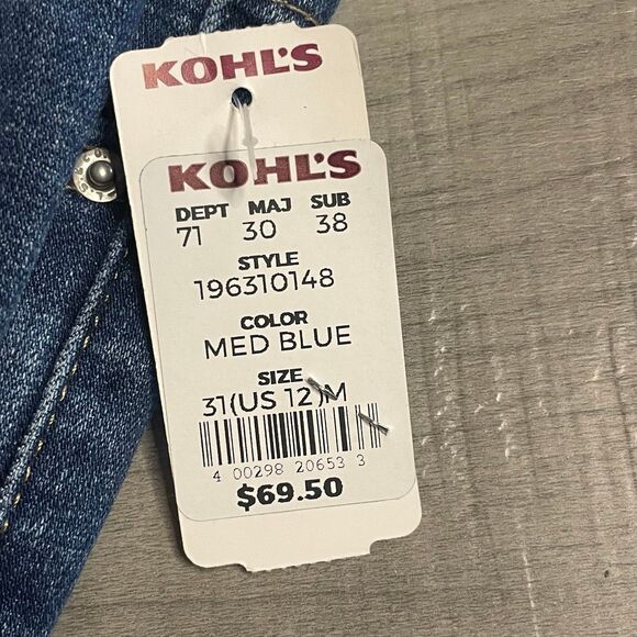 Size 31 Levi’s 314 shaping straight leg jeans women’s - Picture 2 of 7